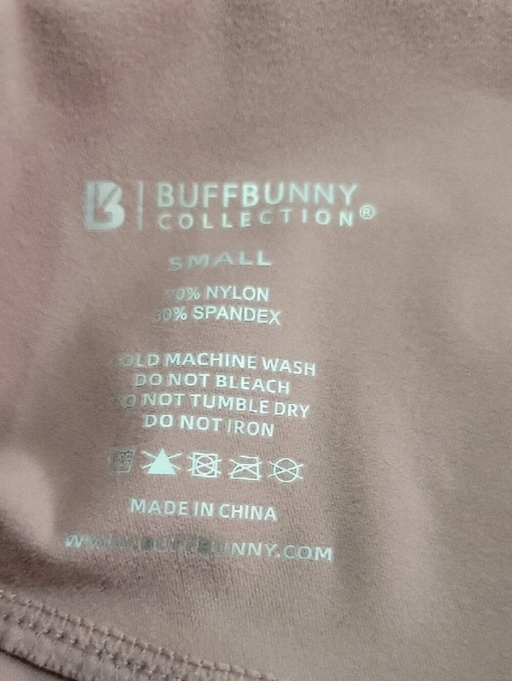 BuffBunny Rose-Mauve High-Waist Active Leggings